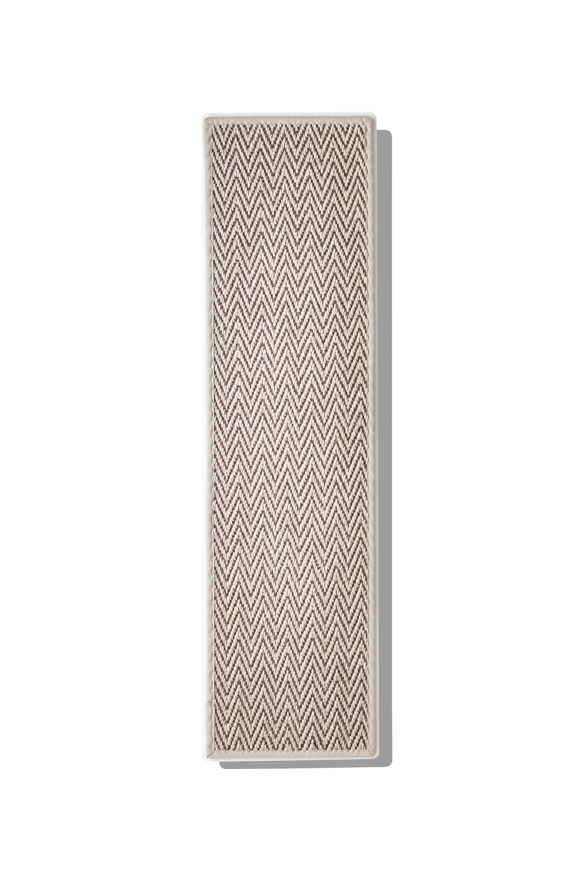 STYA Kratzfläche Sisal | Weiß Muster | Für Katzen Kratzbaum MS310