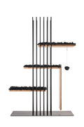STYA Katzen Kratzbaum MS220 | Schwarz