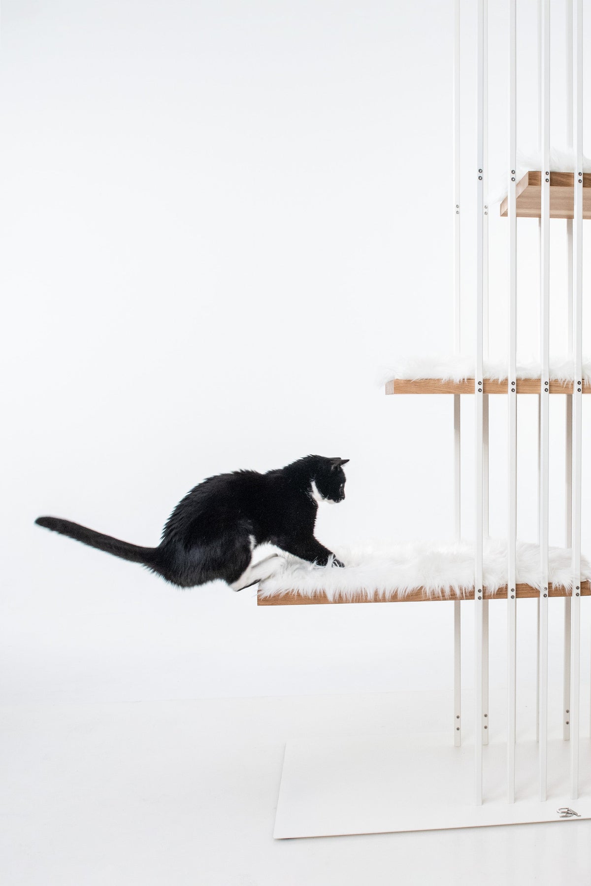 STYA Katzen Kratzbaum MS220 Weiß