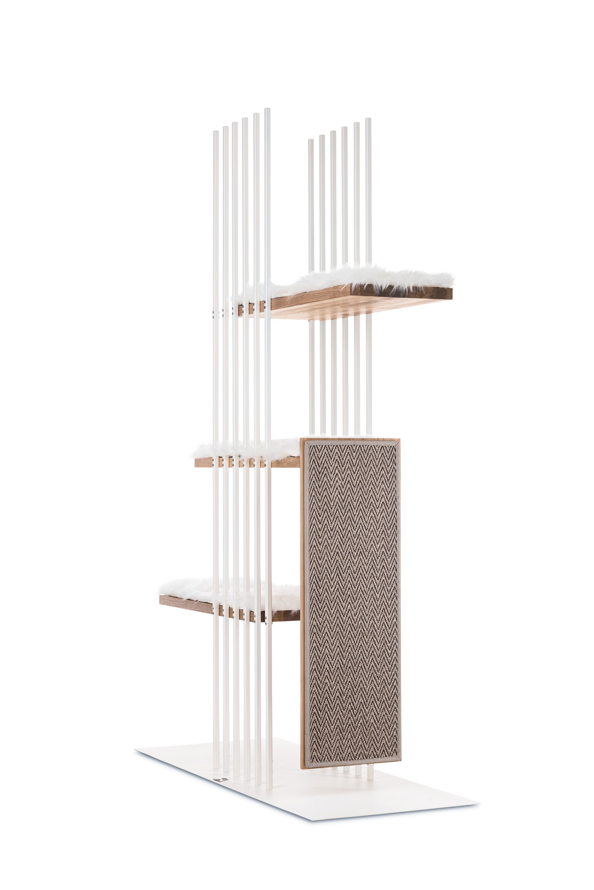 STYA Katzen Kratzbaum MS220 Weiß