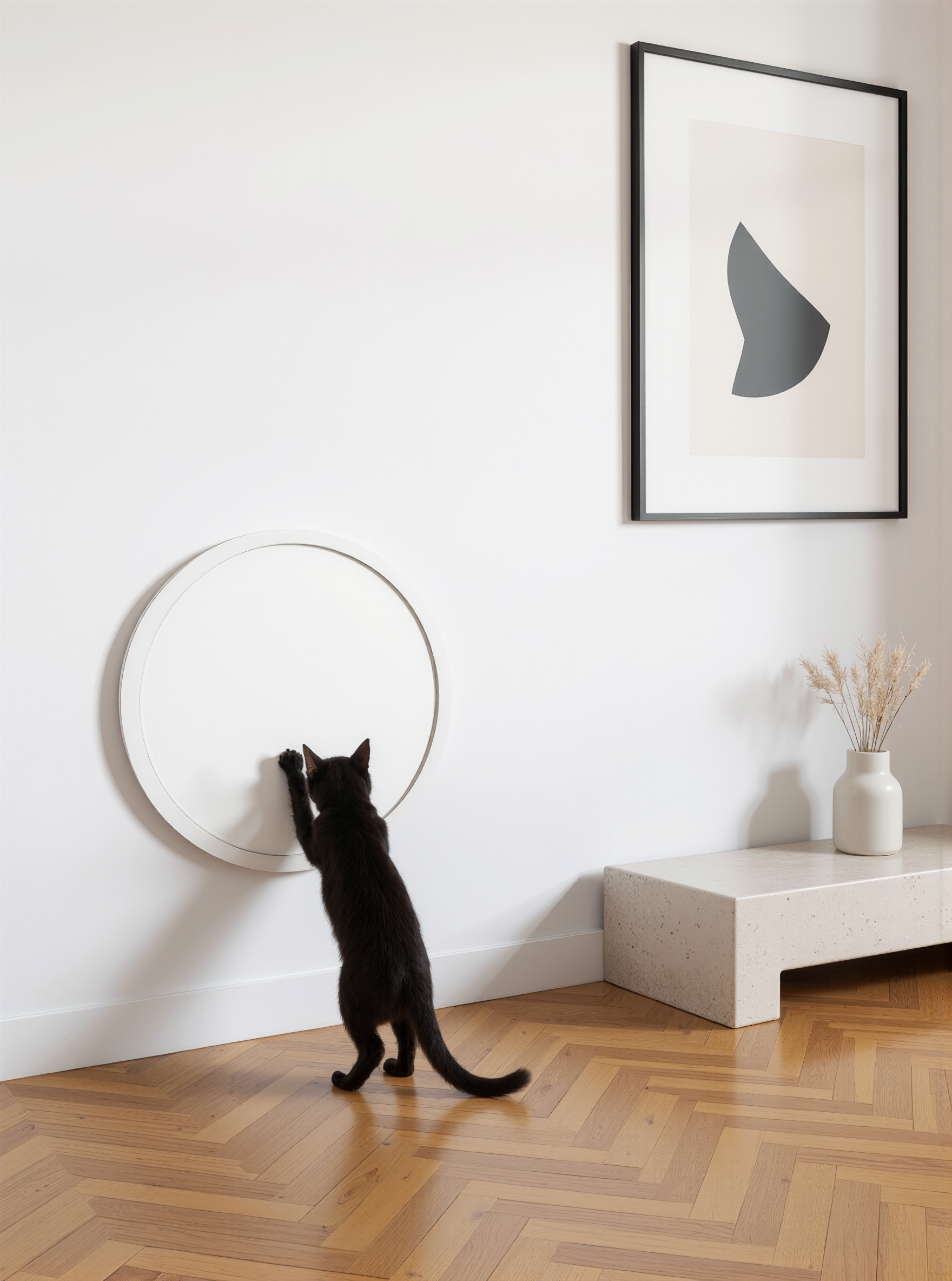 STYA Katzen Kletterwand | Kratzbrett KF130
