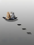 STYA Mur d'escalade pour chat | Hamac mural XXL minimaliste | Ligne WL100