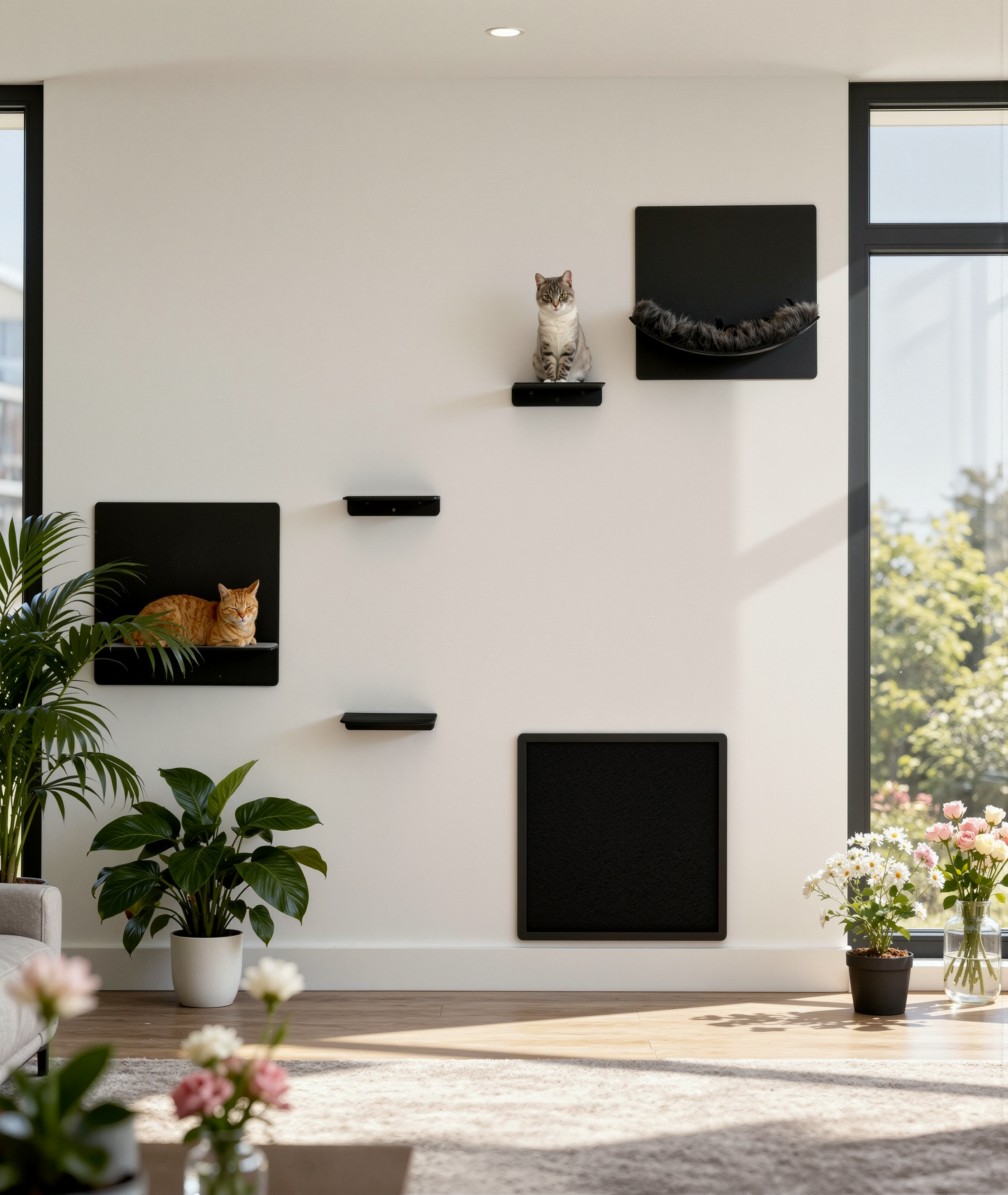 STYA Katzen Kletterwand | Hängematte WL310