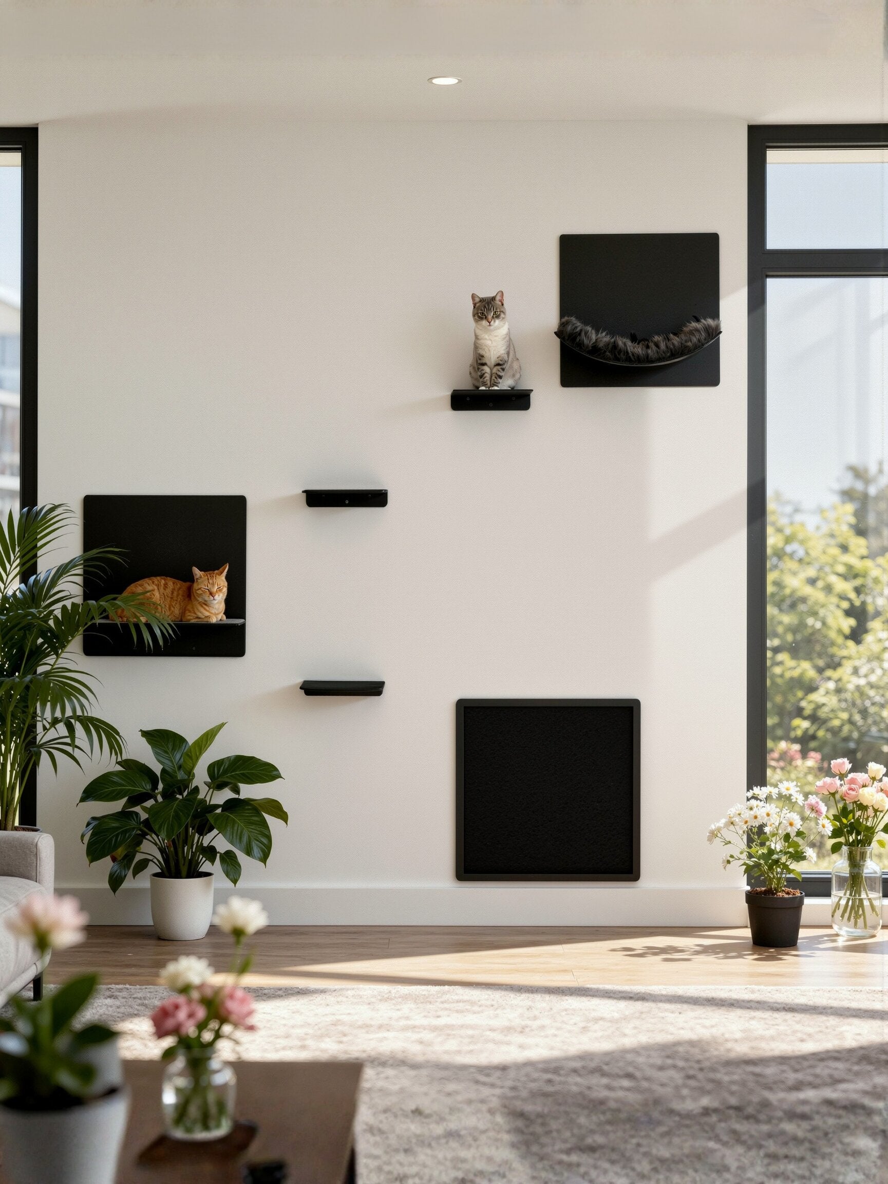 STYA Katzen Kletterwand | Hängematte WL310