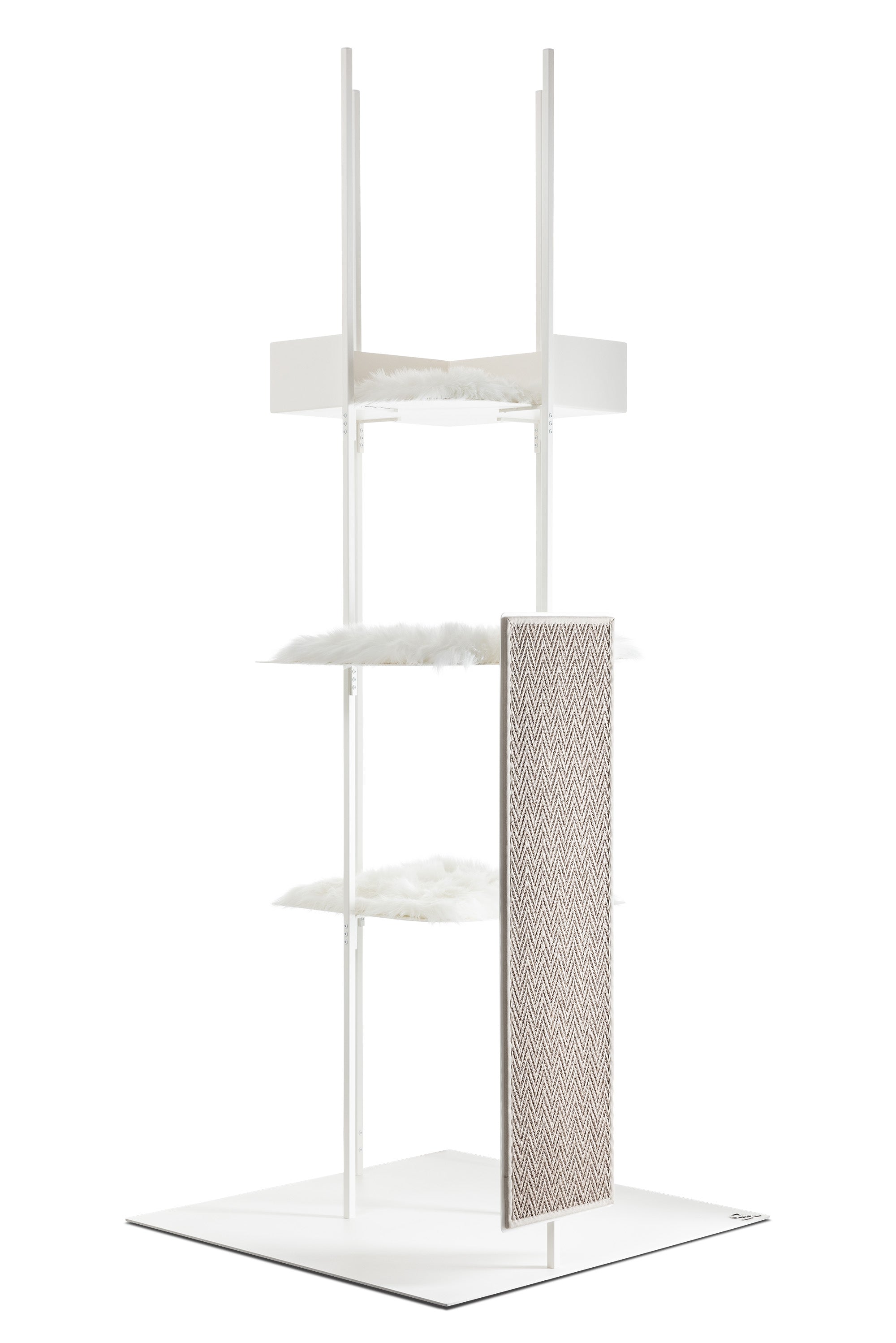 STYA Katzen Kratzbaum MS310 Weiß