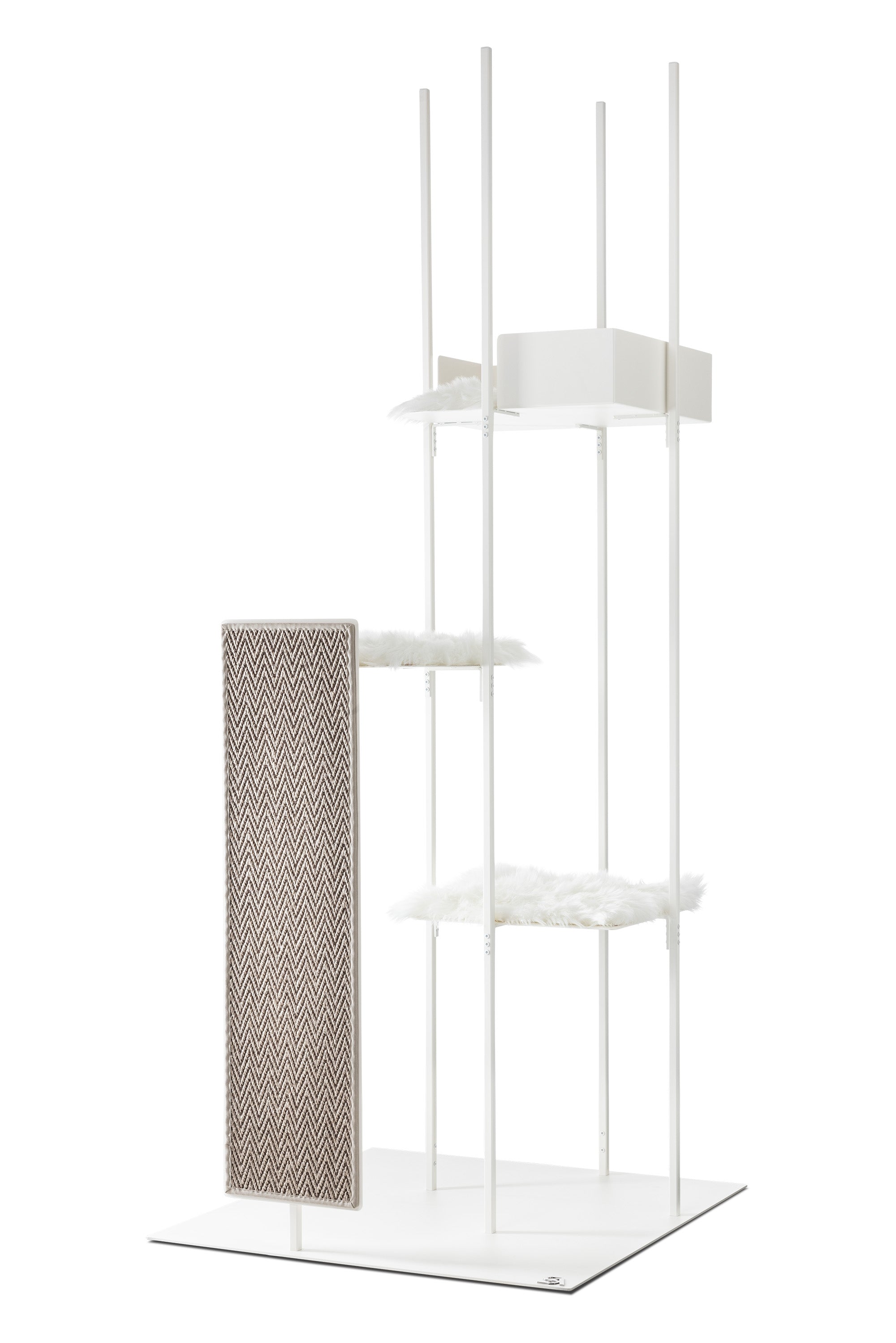 STYA Katzen Kratzbaum MS310 Weiß