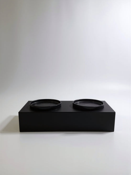 STYA Katzen Futternapf FE120 | Schwarz
