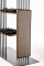 STYA Kratzbaum MS 210 - Schwarz | Design Katzenbaum aus Holz und Metall - Katzengerecht, modern und minimalistisch, Premium Qualität, hohe Stabilität